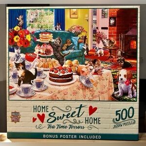 MasterPieces 500 Piece Jigsaw Puzzle - Tea Time Terrors